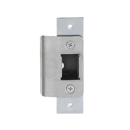 Adams Rite DL Flat W/ DUST Box And MOU PL Short DeadLatch Strike Mounting Plate Satin Stainless Stee ADR-4902-01-630